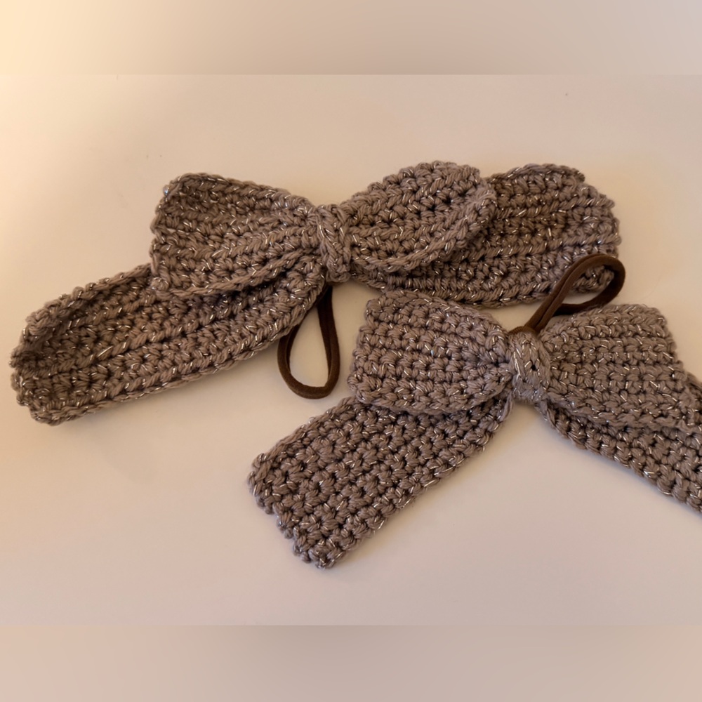 Handmade Crochet Hair Ponytail Holders